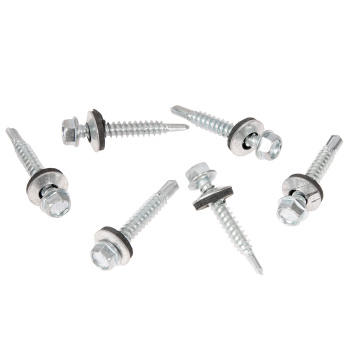 Саморезы кровельные BROZEX 5,5*38 цинк (2500шт) промтара к *1