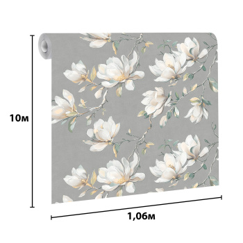Обои  флиз Victoria Stenova Stenova Magnolia (сер.) 585103 1.06*10м *6