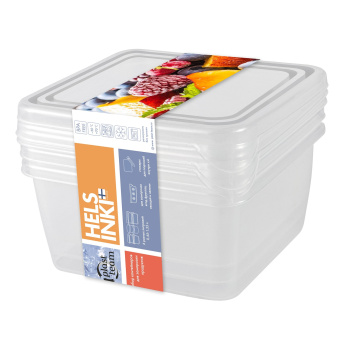 Набор контейнеров д/прод. пластм.  с кр. "Frozen" 3шт х 0,45л арт.PT203912999("Plast Team")*1/21