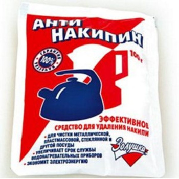 Чист.ср-во от накипи ЗОЛУШКА Антинакипин 100г (Б31-1) (Москва) *50