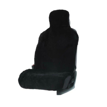 Накидка на сиденье, натуральный мех, черная 3137168