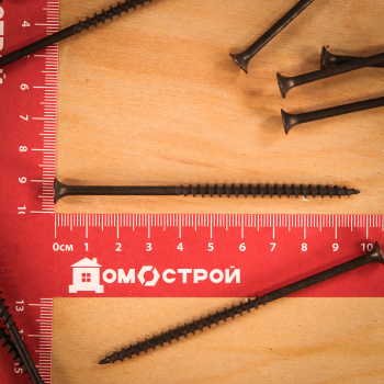 Саморезы по дереву BROZEX пакет 4,8*102 крупная резьба (10шт) *10/100