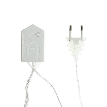 Гирлянда «Нить» Luazon Lighting, 20 м, 8 режимов, белый, 200 LED, IP20, 220 В