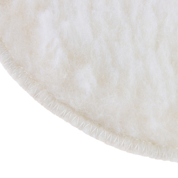 Насадка полировальная 180мм на липучке мех натур. Эксперт арт.3596-180 ЗУБР *1/6/60