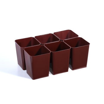 Набор стаканов 400 мл для рассады Радиан, 6 шт., пластик, микс Набор стаканов 400 мл для рассады Радиан, 6 шт., пластик, микс