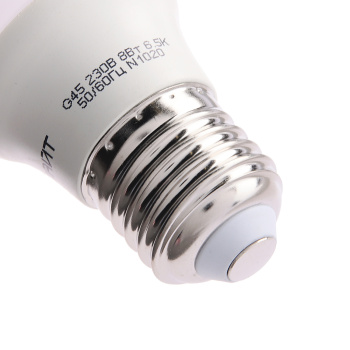 Лампа светодиодная ОНЛАЙТ, Е27, шар G45, 8 Вт, 640 Лм, 6500 К, холодный белый